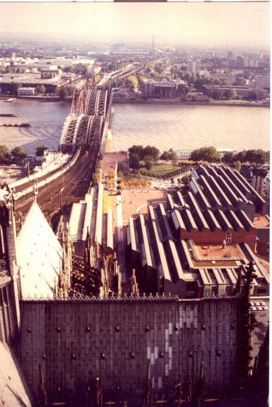 Blick vom K�lnerDom